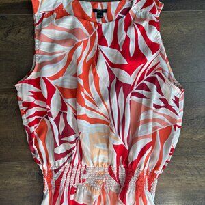 Ann Taylor fun print casual top